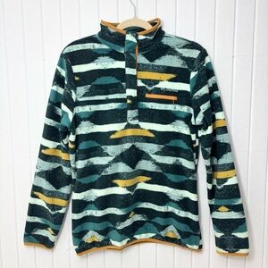 Columbia Women's Mountain Side Fleece Pullover Sweater Jacket M